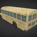 modern bus 3d model