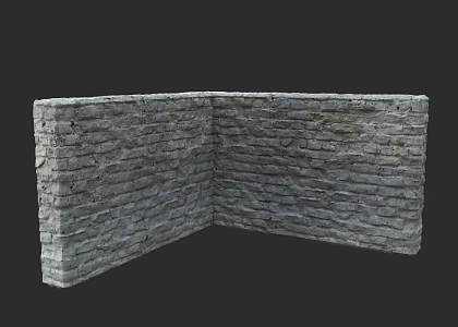 Stone Brick Floor Brick Stone Plate Brick Wall Brick Splicing Element Road Ground Surface 3d model