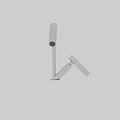 Modern Chrome Faucet with Flexible Swivel Spout and Ergonomic Handle Design