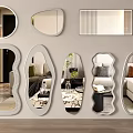 Contemporary Decorative Mirrors In Various Shapes And Modern Designs For Home Interiors