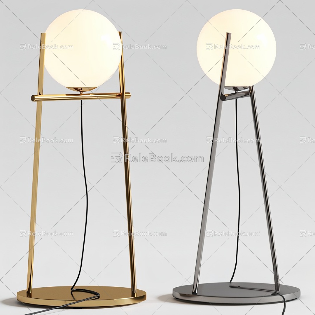 Modern Floor Lamp Lamps 3d model