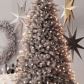 Modern Christmas Tree 3d model