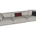 Modern Multiplayer Sofa 3d model