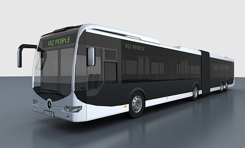 Modern Bus Car Bus 3d model