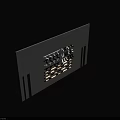 Modern Downlights And Spotlights With Various Styles For Home Interior Lighting 3d model