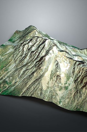 Geography, topography, mountain shape, ridge, ridge, valley, mountain range, canyon, geomorphology, mountain peak, mountain body 3d model