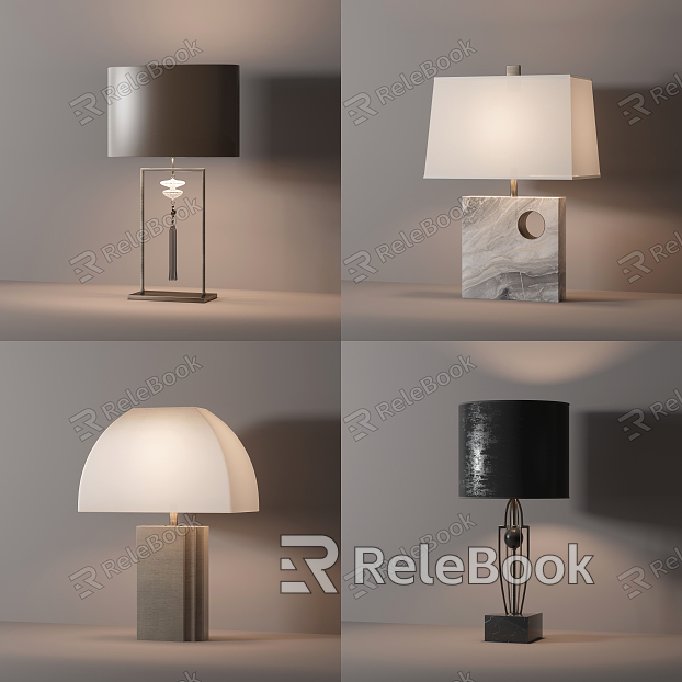 Modern table lamp model