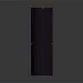 Tactical Dark Cylindrical Weapon With Multiple Holes And Hollow Metal Body