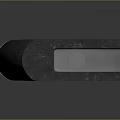 Modern Ergonomic Gray Weapon Grip with Textured Non Slip Design for Firearms