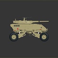 Bulletproof Car Armed Jeep Armed Car Armed Bulletproof Car Military Jeep Off-road Jeep Humvee 3d model