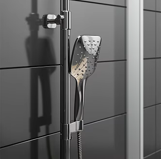 Shower Room Shower Partition Shower Faucet Shower Head 3d model
