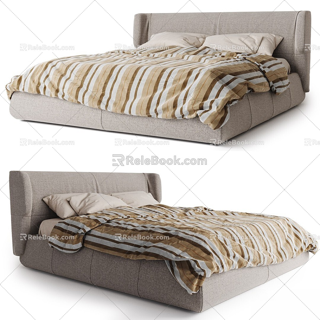 Other beds Ditre Italia Claire 3d model