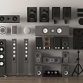 Sound vertical sound hanging sound ceiling sound small sound 3d model