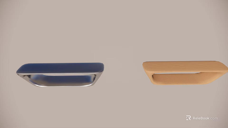 Stylish Public Chairs With Blue And Wooden Seats For Public Spaces Design 3d model 