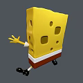 modern toy spongebob 3d model