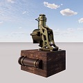 Industrial Equipment SU Model 3d model