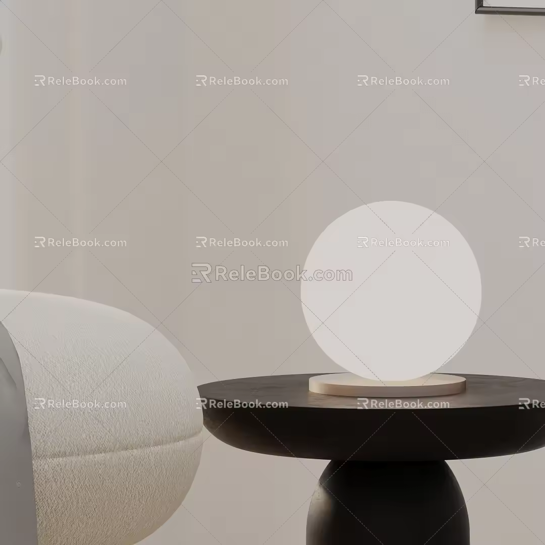 Table lamp 3d model