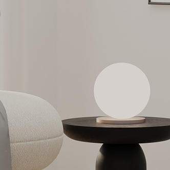 Table lamp 3d model