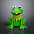 Frog Poison Frog Game Frog Reptile Cold Blooded Animal Reptile 3d model