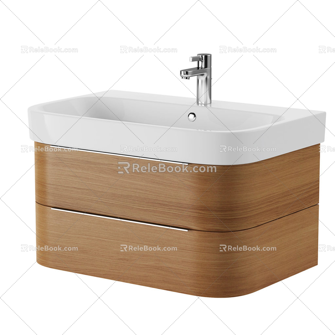 Modern wash basin wash basin 3d model