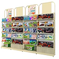 Toy Store Shelf Toy Store Shelf Maternal Store Maternal Store Shelf Toy Robot 3d model