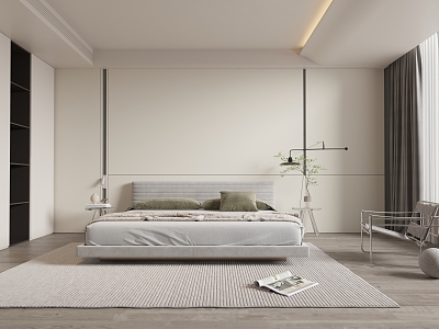 Modern Bedroom 3d model