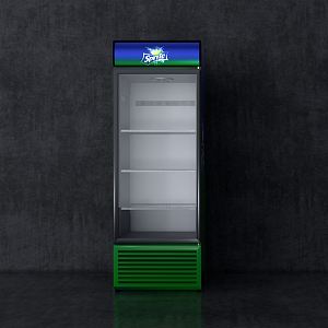 Modern Freezer Refrigerator Appliances With HD 3d model