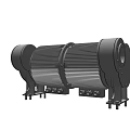 High Performance Industrial Mechanical Equipment Metal Cylindrical Component With Heat Sink Bracket And Interface