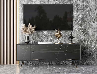 Modern TV Cabinet 3d model