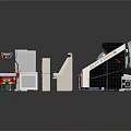 Various Colorful Arcade Computer Game Machines With Screens And Diverse Designs