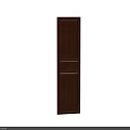 Classic Brown Wooden Double Doors With Panel Design For Interior Home