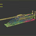 laser tower turret turntable sci-fi tower defense game tower defense sci-fi turret game turret game turret 3d model
