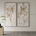 modern decorative painting 3d model