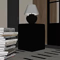 Side table lamp 3d model