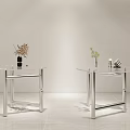 Modern Side Table Coffee Table 3d model
