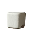 Sofa stool Soft stool Shoe changing stool 3d model