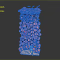 3D Medical Device For Layered Cell Structure Visualization And Tissue Research 3d model