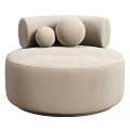 Modern single sofa 3d model