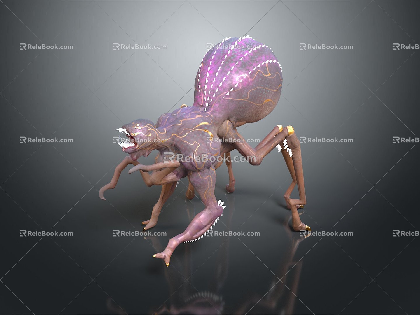 Monster Monster Monster Monster Monster Warrior Alien Monster Alien Monster 3d model