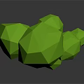 Cartoon Trees 3d model
