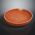 Handcrafted Terracotta Ceramic Bowl With Textured Design For Daily Living