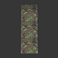 Portable Camouflage Folding Bed With Sturdy Metal Frame For Outdoor Camping Use