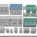 Public Facilities Electrical Equipment Including Distribution Cabinets Control Panels And Safety Enclosures