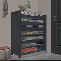 Modern Large Capacity Entryway Shoe Cabinet With Transparent Flip Doors For Tidy Home Shoe Organization