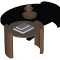 Middle Ancient Style Coffee Table 3d model
