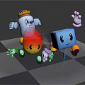 Modern Game Character Game Character 3d model