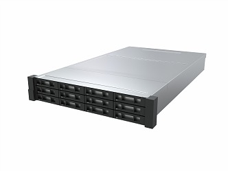 Lenovo HR650x 2U Server 3d model