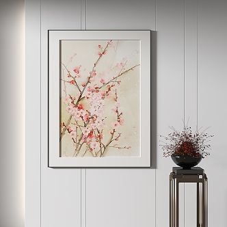 New Chinese Decorative Painting 3d model