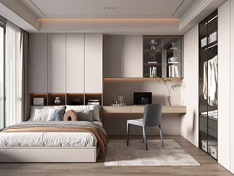 Tatami Bedroom 3d model