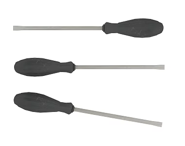 Screwdriver flat screwdriver tool hardware tool screwdriver Phillips screwdriver wrench pliers electrical tools household tools insulated screwdriver 3d model